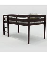 Compact Low Loft Bed – Sturdy and Functional