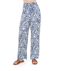 Fever Women's Print Drawstring Pant