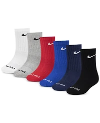 Nike Little Kids 6-Pk. Performance Crew Socks