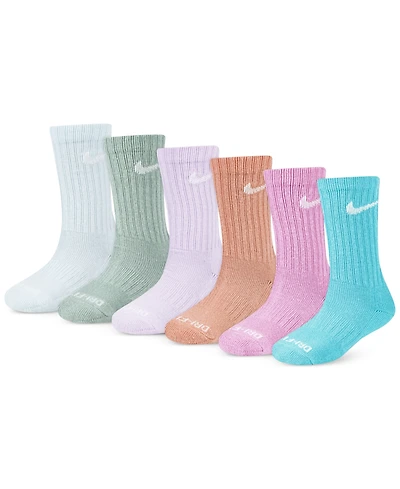 Nike Little Kids 6-Pk. Performance Crew Socks