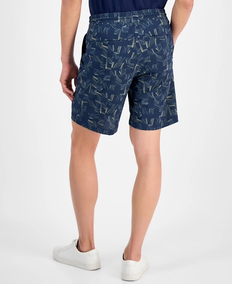 Alfani Men's Abstract-Print Shorts, Exclusively at Macy's