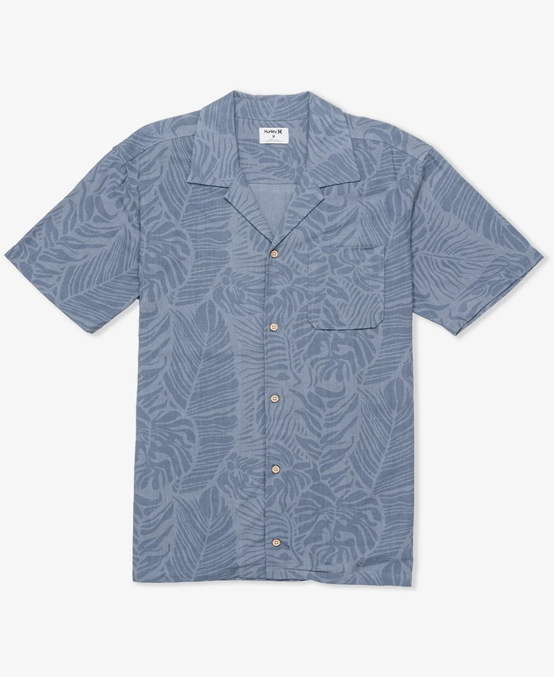 Hurley Men's Laguna Camp Short Sleeve Shirt