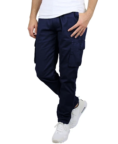 Blu Rock Men's Flex Stretch Cargo Pants