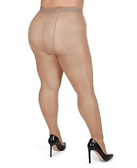 MeMoi Plus Curvy Silky Sheer Control Top Pantyhose Mm-2240