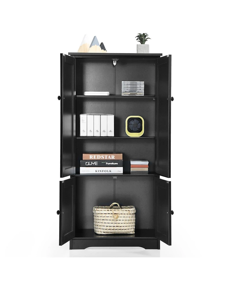 Accent Storage Cabinet with Adjustable Shelves – Stylish Storage Solution for Home Organization