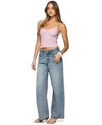 Edikted Women's Aryah Ruffled Tank Top