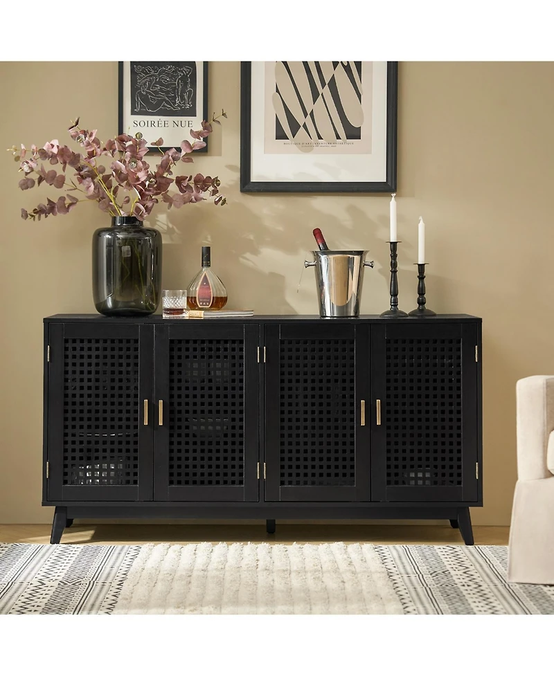 Comtemporary Alexis 58"Wide Sideboard