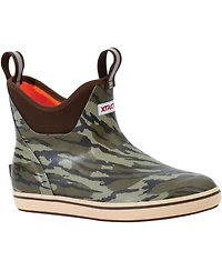 Xtratuf Men's 6 Mossy Oak Bottomland Ankle Deck Boot