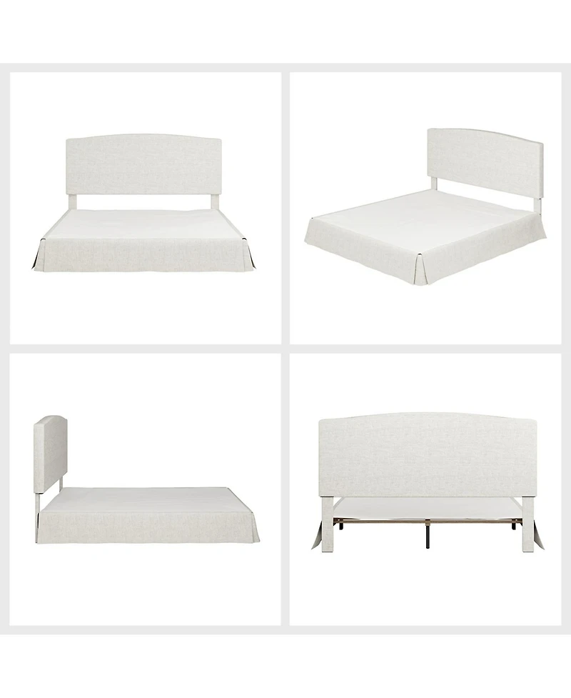 Modern Justus Upholstered Platform Bed-qb