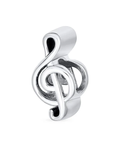 Bling Jewelry Sterling Silver G Clef Musician Charm Bead European Bracelets