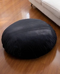 Cheer Collection Extra Large Round Floor Decorative Pillow, 32" x