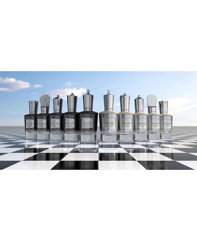 Mind Games Grand Master - Luxury Perfume with Notes of Black Currant, Kona Coffee, Wild Violet & Incense - Elegant Extrait de Parfum for Women & Men