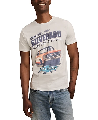 Lucky Brand Men's Chevy Silverado Short Sleeve Crewneck Graphic T-Shirt