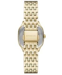 Skagen Women's Mellem Lille Quartz Three-Hand Gold Stainless Steel Watch, 28mm
