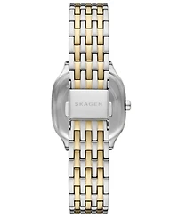 Skagen Women's Mellem Lille Quartz Three-Hand Two-Tone Stainless Steel Watch, 28mm