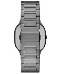 Skagen Men's Mellem Quartz Three-Hand Gray Stainless Steel Watch, 40mm