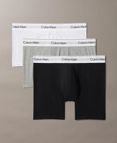 Calvin Klein Men's 3-Pack Icon Stretch Boxer Briefs