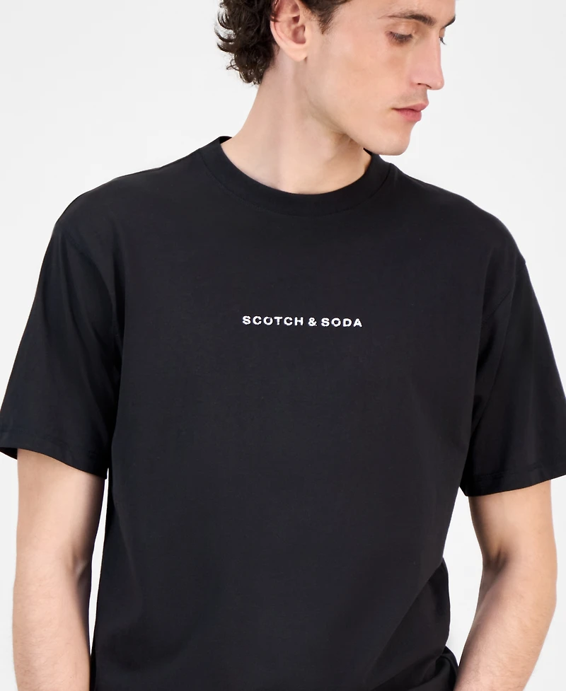 Scotch & Soda Men's Core Relaxed-Fit Logo T-Shirt