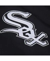 Mitchell & Ness Men's Frank Thomas Black Chicago White Sox Legends Collection Vintage Satin Full-Snap Jacket