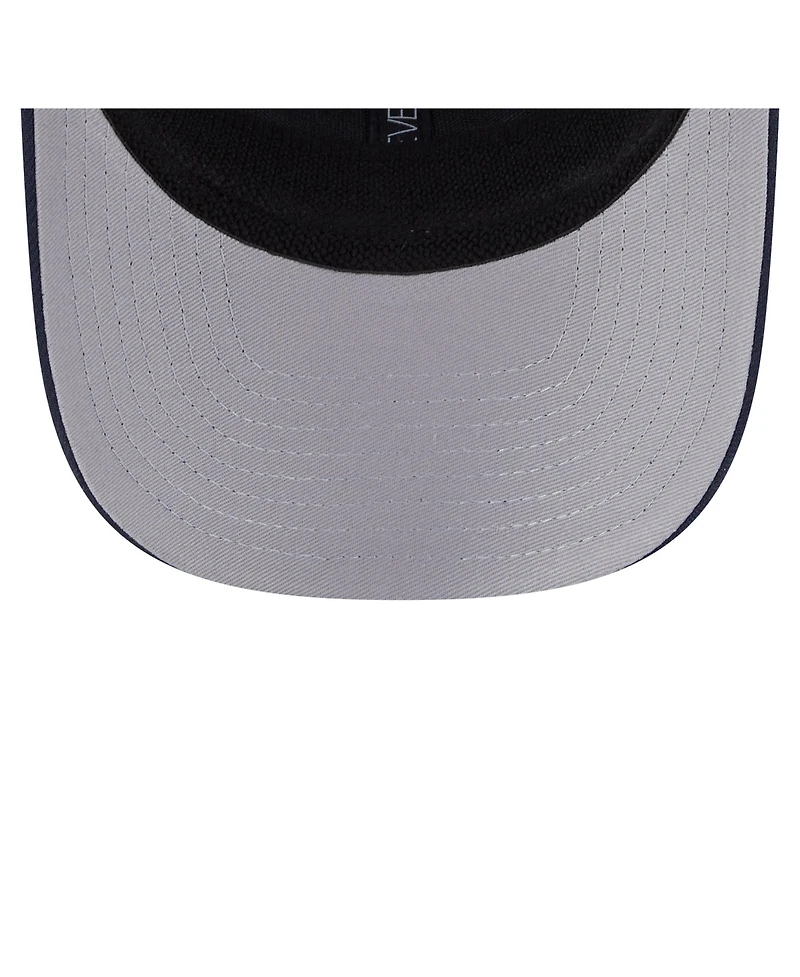 New Era Men's Navy Chicago Bears Main Trucker 9SEVENTY Stretch-Snap Hat