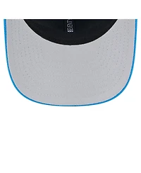 New Era Men's Blue Detroit Lions Main Trucker 9SEVENTY Stretch-Snap Hat