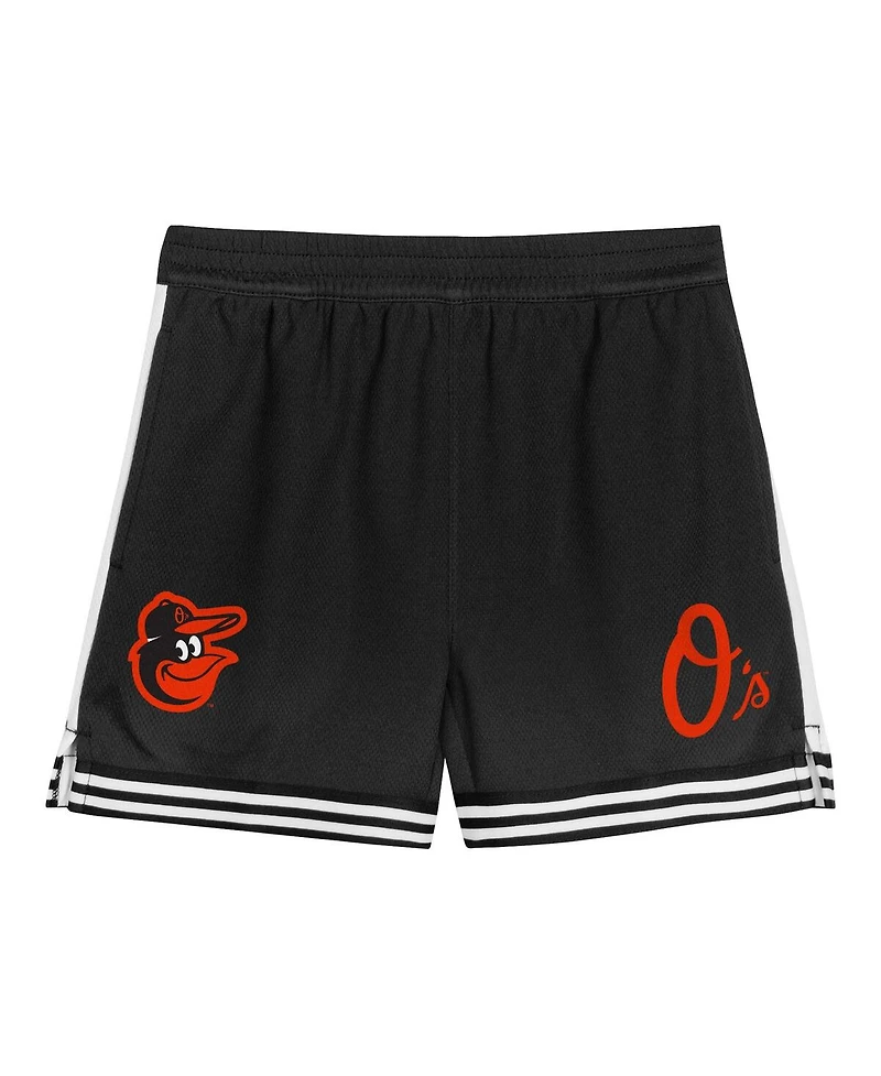 Outerstuff Preschool 2-Piece Orange Baltimore Orioles Hitter Infielder Set
