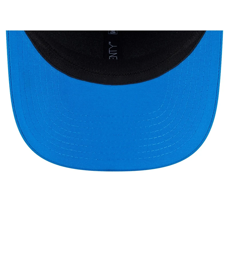 New Era Men's Blue Detroit Lions Gameday Multi Rope 9SEVENTY Stretch-Snap Hat