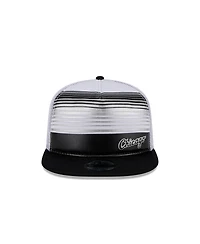 New Era Men's Black Chicago White Sox Team Horizon 9FIFTY A-Frame Trucker Snapback Hat