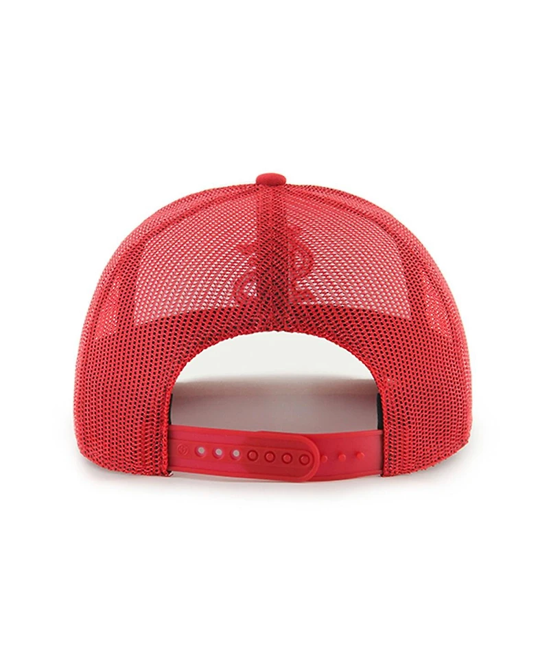 '47 Brand Men's White/Red St. Louis Cardinals Freshman Trucker Adjustable Hat