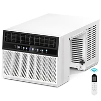 Cowsar Btu U-Shaped Window Air Conditioner Cools up to 450 Sq.Ft with 6 Modes 24H Timer, Window Ac Units, Easy to Install, Low Noise