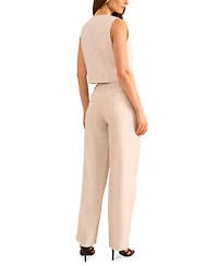 Vince Camuto Women's High-Rise Pinstriped Wide-Leg Pants