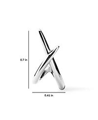 Ana Luisa Silver Stud Earrings - Sloane Silver