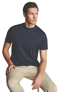 Charles Tyrwhitt Men's Cotton Jersey Short Sleeve Tyrwhitt Tee