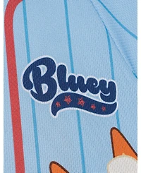 Bluey Baby Boys Mesh T-Shirt and Shorts Outfit Set