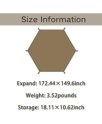 Naturehike Cloud Boundar Ground Sheet — Tent Accessory for Camping Sun Shelter