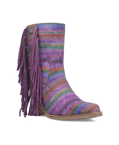 Dingo Women's Chili Pepper Leather Booties