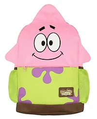 SpongeBob SquarePants Patrick Star School Travel Backpack With Faux Leather Bottom