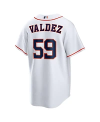 Nike Men's Framber Valdez White Houston Astros Home Replica Jersey