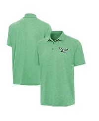 Antigua Men's Heather Kelly Green Philadelphia Eagles Par 3 Polo Shirt
