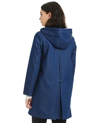 Kate Spade New York Women's Hooded A-Line Coat