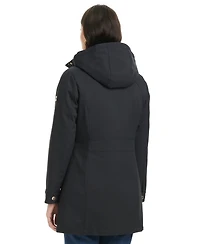 Jones New York Women's Hooded Softshell Coat
