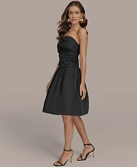 Donna Karan New York Women's Strapless A-Line Dress