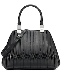 Calvin Klein Granite Convertible Pleated Satchel