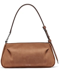Calvin Klein Tina Suede Small Shoulder Bag