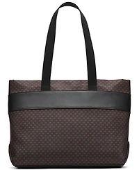 Calvin Klein Elora Nylon Mini Signature Top Zipper Tote Bag