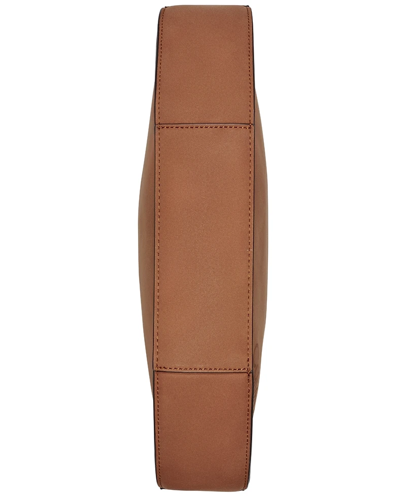 Calvin Klein Winny Faux Suede Convertible Shoulder Bag