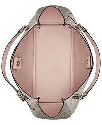 Calvin Klein Zoe Signature Chain Tote Bag