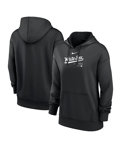 Nike Women's Black Chicago White Sox Authentic Collection Performance Pullover Hoodie