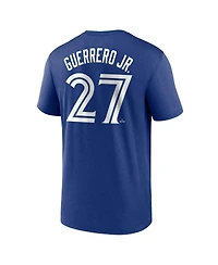 Nike Men's Vladimir Guerrero Jr. Royal Toronto Blue Jays Legend Name and Number Home T-Shirt