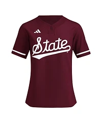 Adidas Women's Maroon Mississippi State Bulldogs Replica Softball Jersey